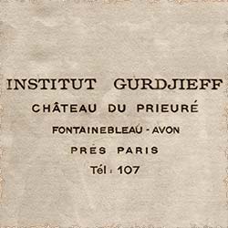 Gurdjieff School - Institute Plaque