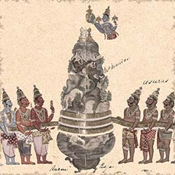 Gurdjieff School - Mount Mandara as Symbolic Rod