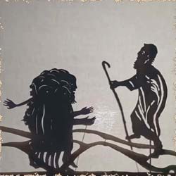 Moses Shadow Puppet